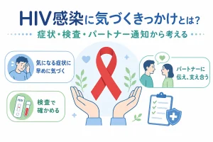 「まさか自分が？」HIV感染に気づく5つのきっかけ！症状・検査から考える